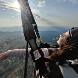 Dhauladhar Mountain Range View From Paragliding Bir Billing